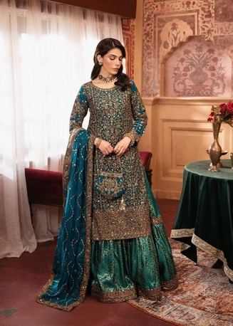 Thuqbah, Clothing & Accessories, SAR 535,  Ready To Wear Chiffon Green Beauty