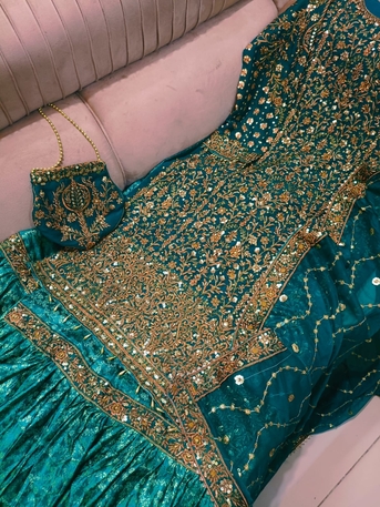 Thuqbah, Clothing & Accessories, SAR 535,  Ready To Wear Chiffon Green Beauty