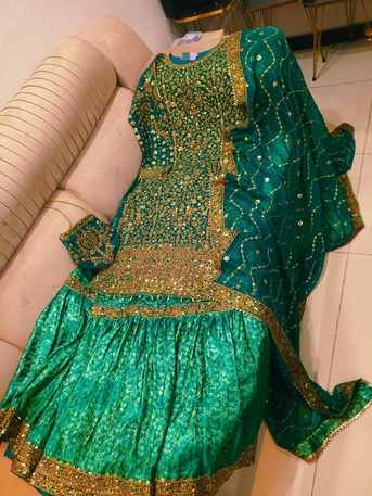 Thuqbah, Clothing & Accessories, SAR 535,  Ready To Wear Chiffon Green Beauty
