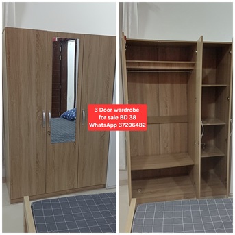 Manama, Furniture, BHD 38,  ✅️Cupboard 3 Door For Sale In Good Condition With Delivery