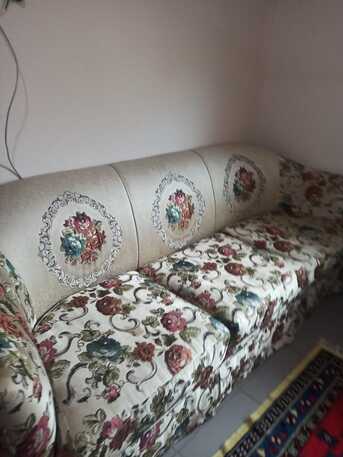 Jeddah, Furniture, SAR 500,  Sofa Set For Sale, Double Bed With Mattress