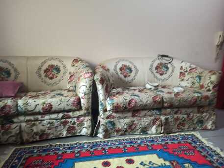 Jeddah, Furniture, SAR 500,  Sofa Set For Sale, Double Bed With Mattress