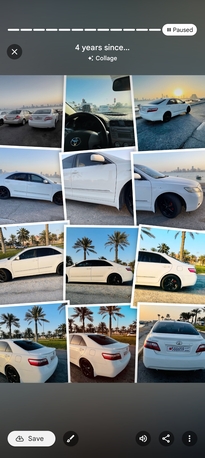 Muharraq, Vehicles, Cars & Trucks , BHD 1400,  Toyota Camry,  2007,  Automatic,  248000 KM,   2.4 Glx White Color For Sale