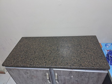 Al Baghdadyiah Al Gharbyia, Household Items, SAR 250,  1 Meter Marble Kitchen With Cabinet Only 3 Months Used Almost New