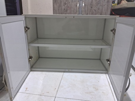 Al Baghdadyiah Al Gharbyia, Household Items, SAR 250,  1 Meter Marble Kitchen With Cabinet Only 3 Months Used Almost New