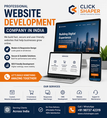 Haryana, Computer, Website Development Company In India |clickshaper