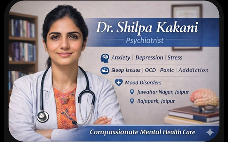 Jaipur, Health, Dr Shilpa Kakani Psychiatrist