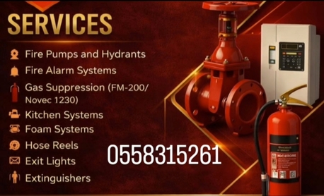 Dammam, Construction, FIRE PROTECTION SERVICE FIRE EXTINGUISHER REFILLING
