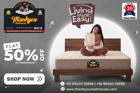 New Delhi, Furniture, INR 1,  Mattress Manufacturers In Delhi | Wholesale & Custom Mattresses By Thankyou Mattresses