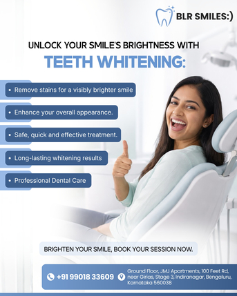 Bangalore, Dental, Smile Designing Clinic In Indiranagar - BLR Smiles