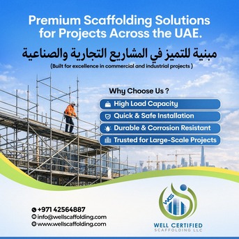 Dubai, Construction, Premium Scaffodling Solutions For Projects Across The UAE