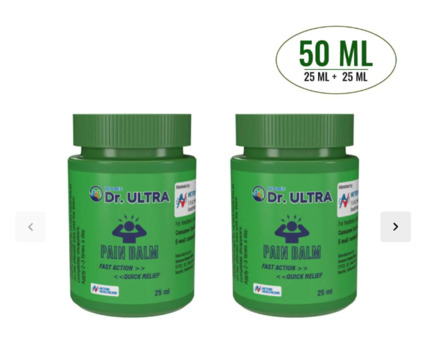 Kurnool, Health & Beauty Items, Dr Ultra Herbal Pain Relief Balm &ndash; Buy Online India