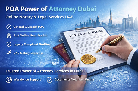 Dubai, Legal, POA Power Of Attorney Dubai | Online Notary & Legal Services UAE