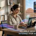 INR 499,  High Speed 400 Mbps Fiber Broadband Service In Jaipur