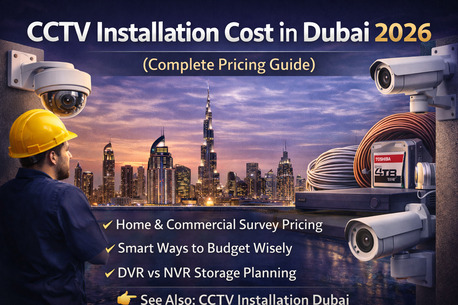 Al Barsha, Security, CCTV Installation Dubai