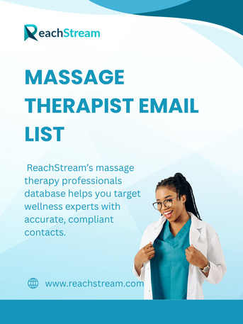 Sydney, Software, Boost ROI With Verified Massage Therapist Email List