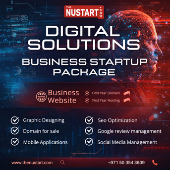 Dubai, Web Design & Development, 🚀 Launch Your Business With Complete Digital Solutions