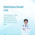 Drive Sales Using Accurate Opticians Email Database