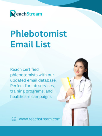 Brisbane, Software, Get Verified Phlebotomist Contacts For Marketing