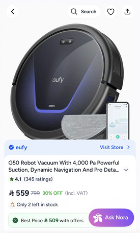 Al Khobar Al Shamalia, Household Items, SAR 400,  Eufy Robo Vaccum For Sale