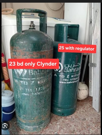 Manama, Household Items, BHD 23,  Bahrian Gas 25 With Regulator Only Clynder 23 Msg 3670 8372 Wts Ap No Call