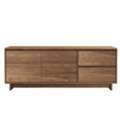 MYR 3500,  Teak TV Cabinet Wave Design
