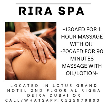 Al Rigga, Health, Rira Spa Offer 4/17/2026
