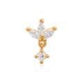 USD 10,  925 Sterling Silver Nose Pin &ndash; Minimalist Everyday Elegant Design