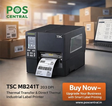 Noida, Computers, INR 55899,  Where To Buy TSC MB241T 203DPI Industrial Label Printer With USB, Ethernet & Touch LCD