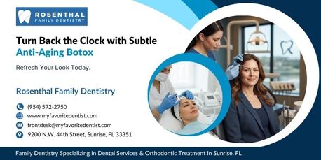 New York, Beautician, Turn Back The Clock With Subtle Anti-Aging Botox At Rosenthal Family Dentistry