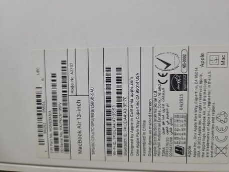Riyadh, Appliances, SAR 3000,  I Would Like Sale My Mac Air Book 256gb Rom And 8gb Ram 6 Month Used.