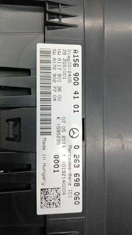 New York, Auto Parts, USD 315,  MERCEDES BENZ W156 GLA250 2014 SPEEDOMETER INSTRUMENT CLUSTER