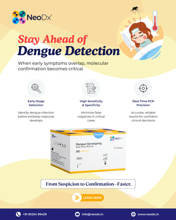 Mumbai, Industrial Machinery, Dengue PCR Kit For Accurate Real-Time Detection | NeoDx