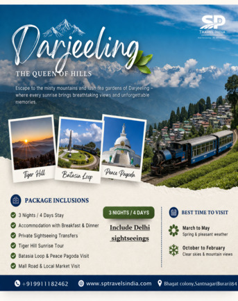 New Delhi, Travel, SP Travels India &ndash; Delhi To Darjeeling Tour