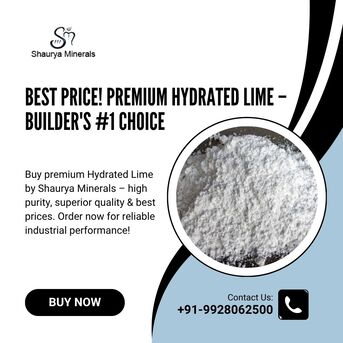 Mumbai, Materials, Best Price! Premium Hydrated Lime &ndash; Builder