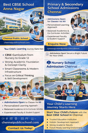 Chennai, Education, International Baccalaureate Schools In Chennai