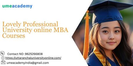 Punjab, Lessons Offered, Lovely Professional University Online MBA Courses