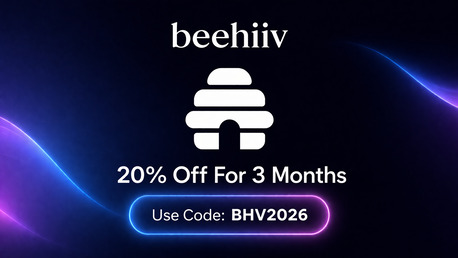 New York, Software, USD 49,  Beehiiv Coupon Code BHV2026: 20% Off & Free Trial