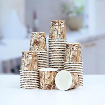 Dubai, Household Items, Disposable Paper Cups UAE Dubai | EcoEdge Hot Cold Cups