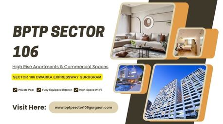 Gurgaon, Real Estate For Sale, 2 BR,  BPTP Sector 106 Dwarka Expressway Gurugram | Redefining Urban Elegance