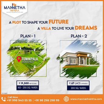 Hyderabad, Buildings, INR 5000000,  1200 Sq. Feet,  Residential Plots In Hyderabad & Visakhapatnam