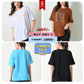 New Delhi, Clothing & Accessories, INR 999,  Upgrade Your Everyday Style With Zicada&rsquo;s Printed T-Shirts For Women, Available At Just ₹9