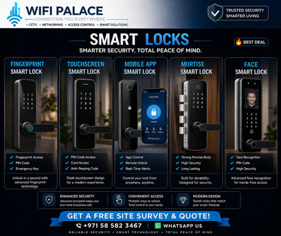 Bur Dubai, Security, WiFi Palace Security Systems Trading LLC