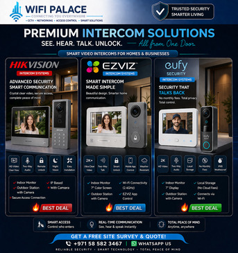 Bur Dubai, Security, WiFi Palace Security Systems Trading LLC