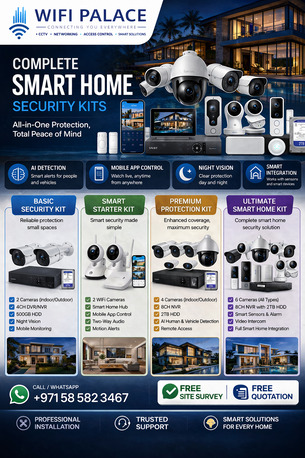 Bur Dubai, Security, WiFi Palace Security Systems Trading LLC