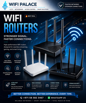 Bur Dubai, Security, WiFi Palace Security Systems Trading LLC