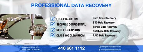 Toronto, Computer, Prime Data Recovery Services