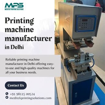 New Delhi, Industrial Machinery, Printing Machine Manufacturer In Delhi , India