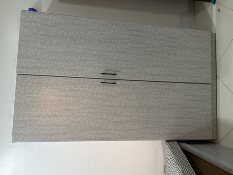 Al Adama, Furniture, SAR 399,  Two Single Bed (Size - 120*200) And One Almirah For Sale - With Free Mattress