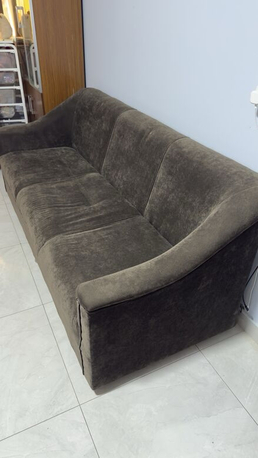 Al Batha, Furniture, SAR 120,  Used 3-Seater Fabric Sofa